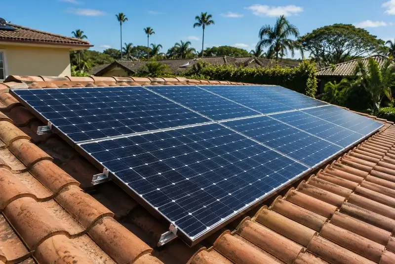 Installation de panneaux solaires à Boutenac